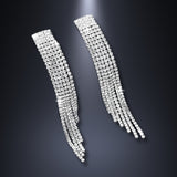 SOLA - Statement Long Tassel Drop Earrings
