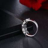 GOCCIA - Pear and Solitaire Cut Ring