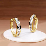 DECO - Princess Cut Hoop Earrings