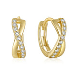 INFINITY - INFINITY - Delicate Hoop Earrings