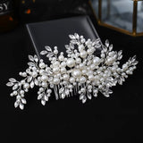 Luxurious Pearl Hair Comb 