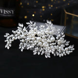 Luxurious Pearl Hair Comb 