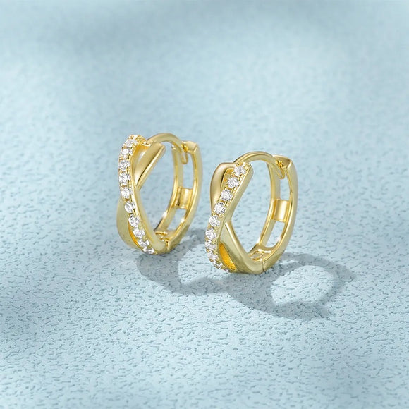 INFINITY - INFINITY - Delicate Hoop Earrings