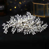 Luxurious Pearl Hair Comb 