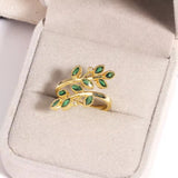 COLORE - Leaf Adjustable Ring
