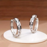 DECO - Princess Cut Hoop Earrings