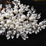 Luxurious Pearl Hair Comb 