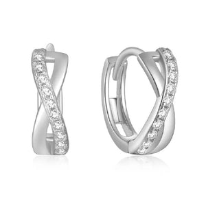 INFINITY - INFINITY - Delicate Hoop Earrings