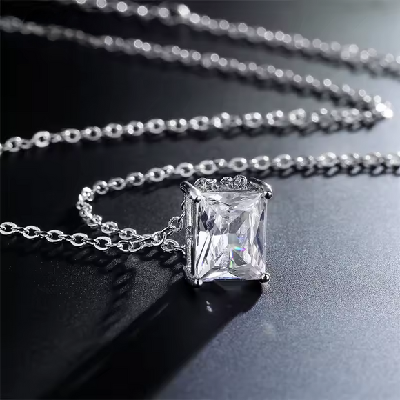 GEOMETRIC - Classic Square Cut Pendant