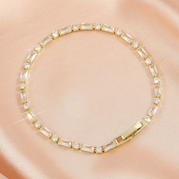Emerald Cut Bracelet