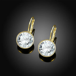 Bella Gold Plated Pierced Earrings