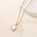 Bardot - Pear Cut Pendant