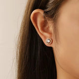 KELLY - "Grace" Solitaire Stud Earrings
