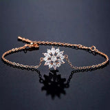 GARDNER - Marquise Cut Floral Inspired Bracelet