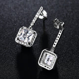 KELLY - "Gigi" Square Cut Drop Pierced Earrings