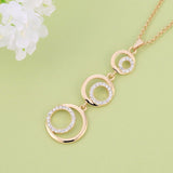 BRONTE - Multi Circle Necklace & Pendant