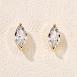 HARLOW - "Joanna" Marquise Cut Pierced Earrings