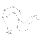 Star and Heart Long Necklace