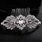 Elegant Vintage Crystal Hair Comb