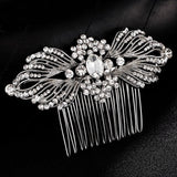 Elegant Vintage Crystal Hair Comb
