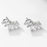 HARLOW - "Joanne" Marquise Cut Pierced Earrings