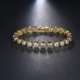 Deluxe Austrian Crystal Tennis Bracelet