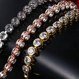 Deluxe Austrian Crystal Tennis Bracelet