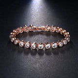 Deluxe Austrian Crystal Tennis Bracelet