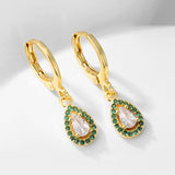 VERDE - Evita Pear Drop Earrings