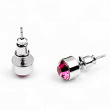 Crystal Pierced Stud Earrings