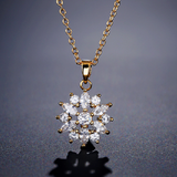 GARDNER - Marquise Cut Floral Inspired Pendant