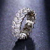 HARLOW - "Jean" Marquise Cut Leaf Inspired Ring