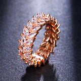 HARLOW - "Jean" Marquise Cut Leaf Inspired Ring