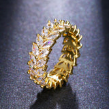 HARLOW - "Jean" Marquise Cut Leaf Inspired Ring