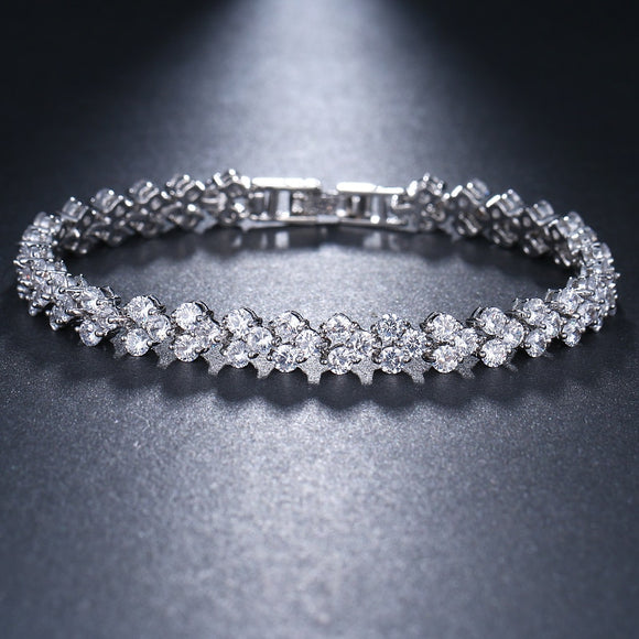 LOMBARD - Round Cut Bracelet