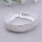 Statement Cubic Zirconia Bracelet