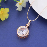Solitaire Long Necklace & Pendant