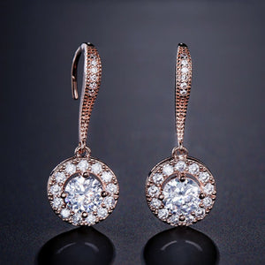 KELLY - "Grace" Round Hook Earrings