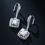 KELLY - "Gigi" Square Hook Earrings
