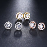 KELLY - "Grace" Solitaire Stud Earrings