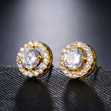 KELLY - "Grace" Solitaire Stud Earrings