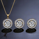 KELLY - "Grace" Stud Earring & Pendant Set