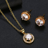 KELLY - "Gia" Earring & Pendant Set