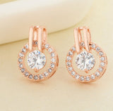 PURA - Crystal Pierced Earrings