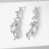 MONROE - Baguette Cut Pierced Earrings