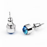 Crystal Pierced Stud Earrings