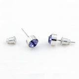 Crystal Pierced Stud Earrings